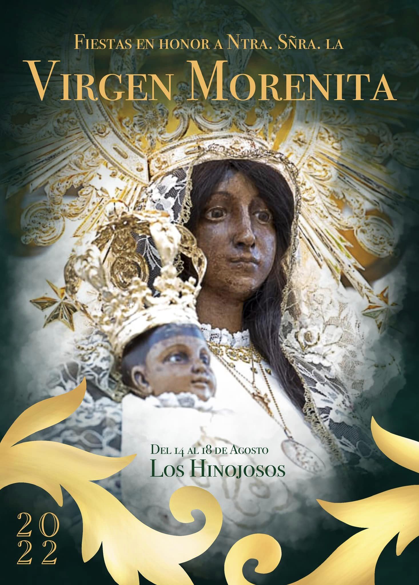 Fiestas patronales en honor a la Virgen Morenita 2022 Los Hinojosos